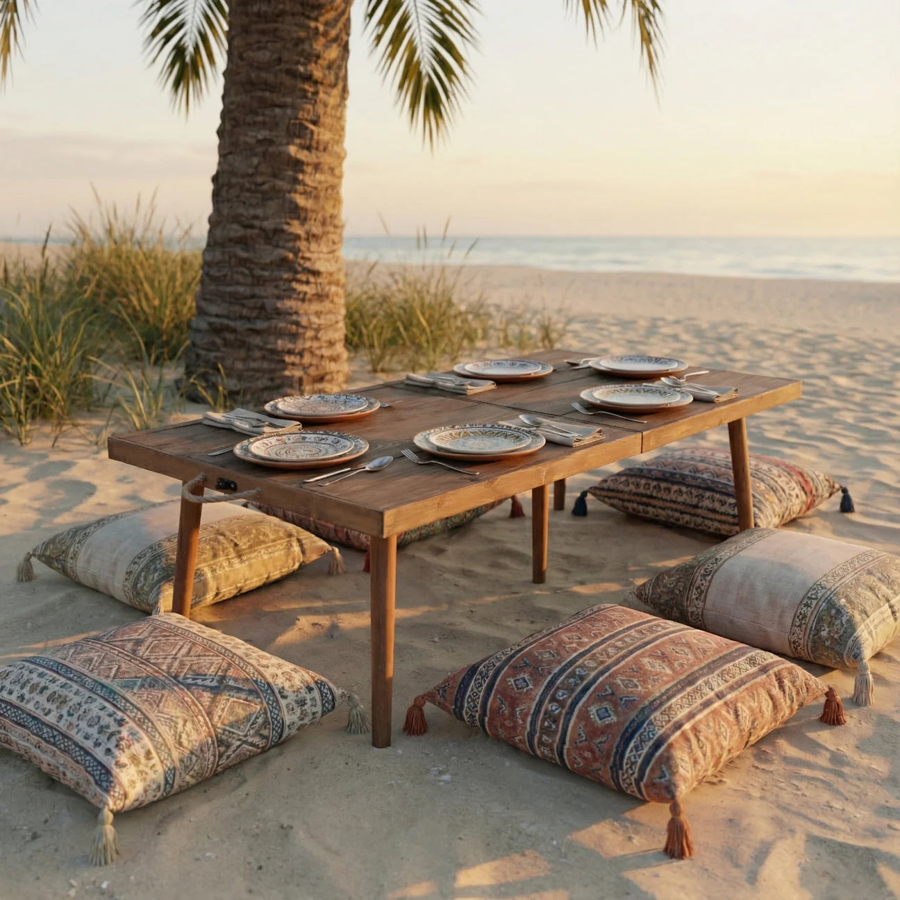 Trail Table Collection | Round-Legs