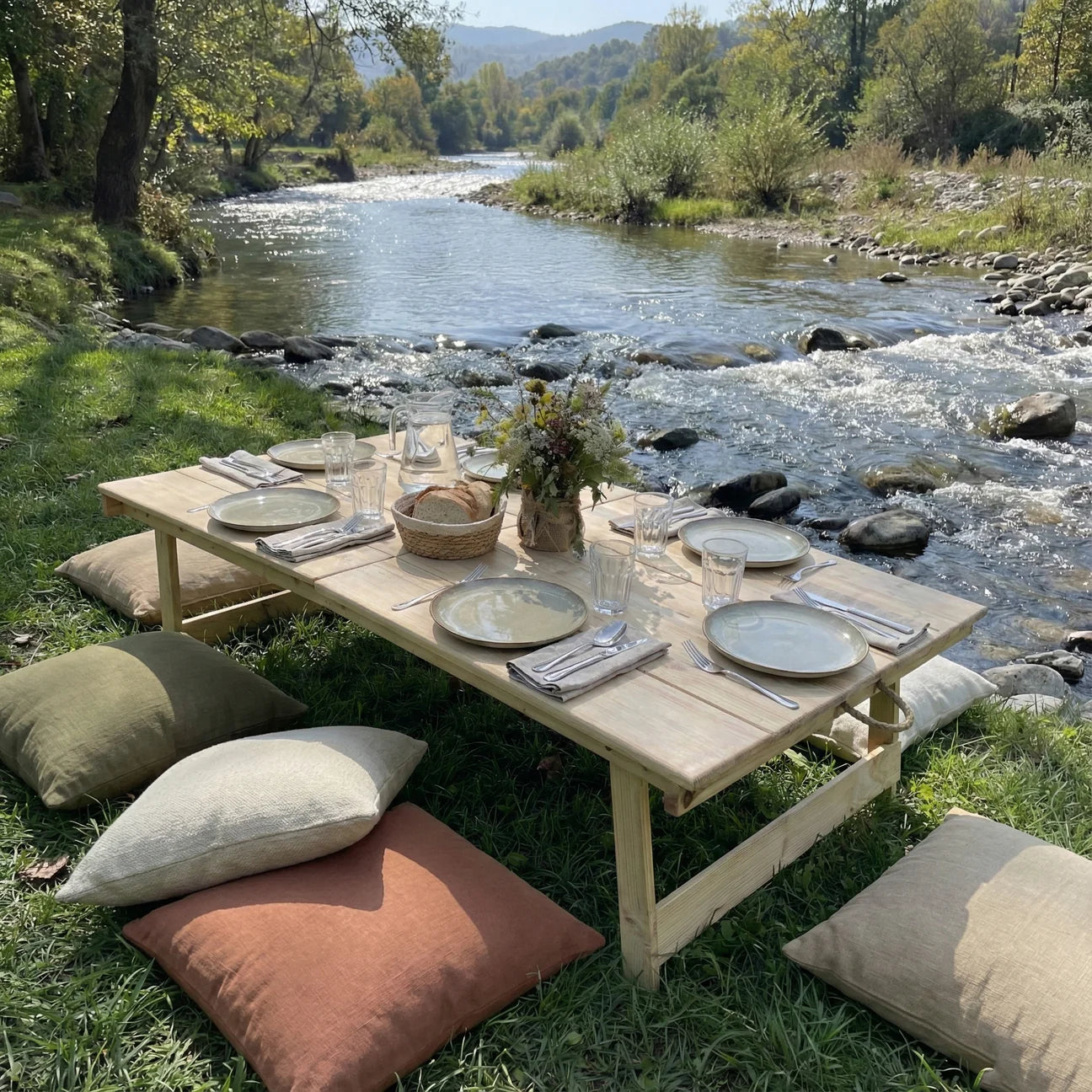 Gathering Table Collection | Built-in Legs