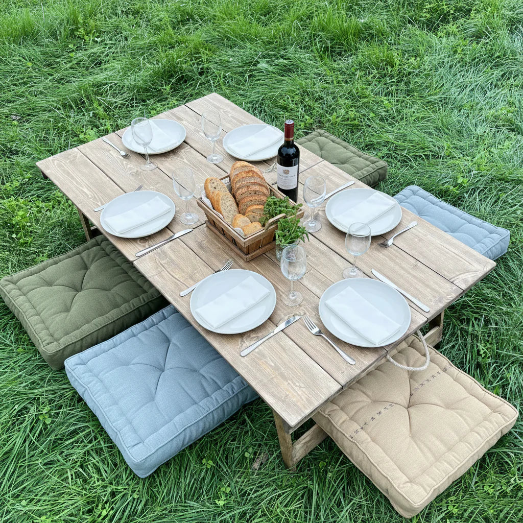 Gathering Table Collection | Built-in Legs