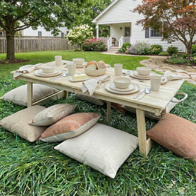 Roam Table Collection | Built-in Legs
