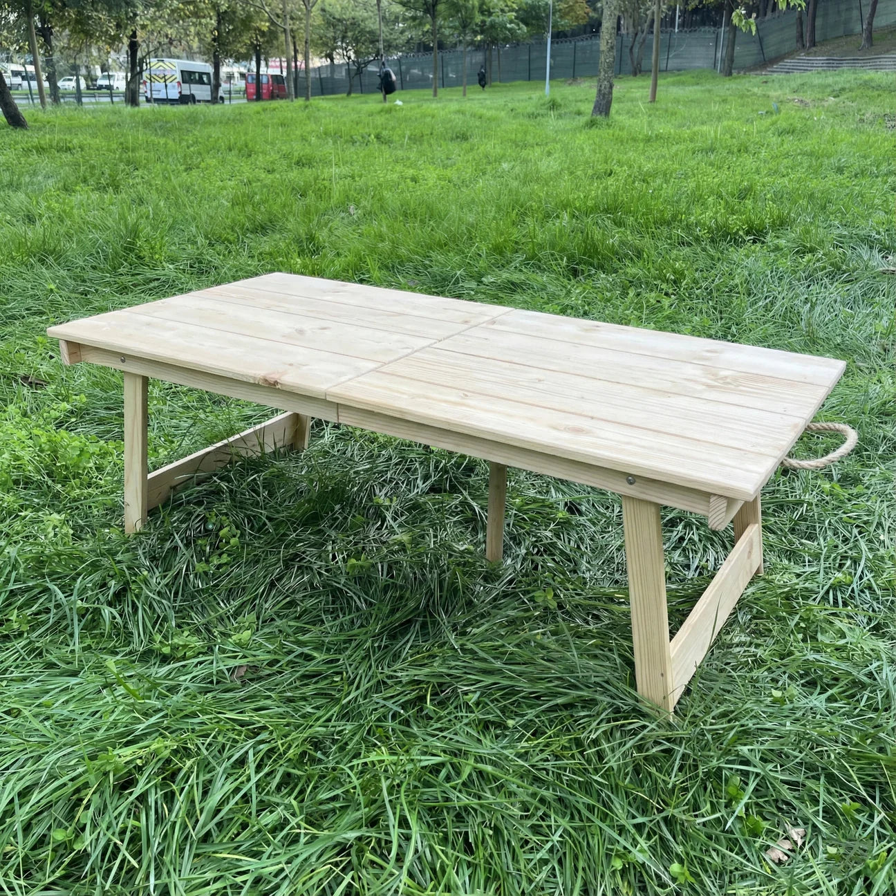 Roam Table Collection | Built-in Legs